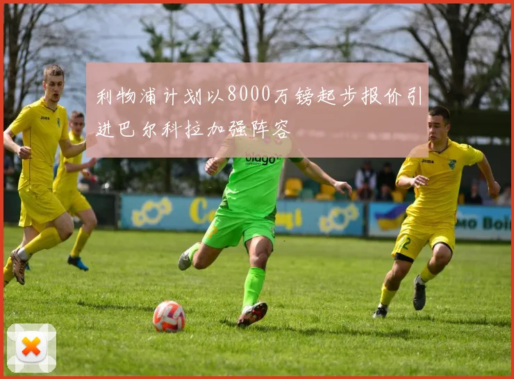 利物浦计划以8000万镑起步报价引进巴尔科拉加强阵容